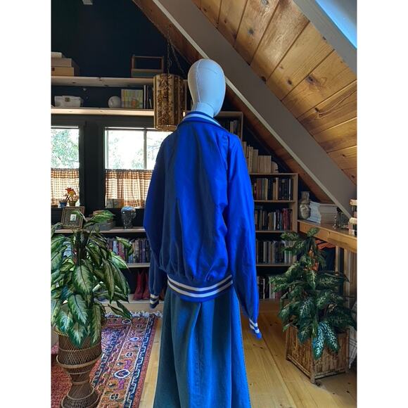 Vintage Bomber Jacket Blue - Picture 3 of 14